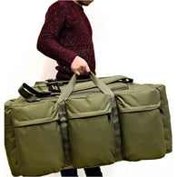 2019 Men's Vintage Travel Bags Large Capacity Canvas Tote Portable Luggage Daily Handbag Bolsa Multifunction luggage duffle bag